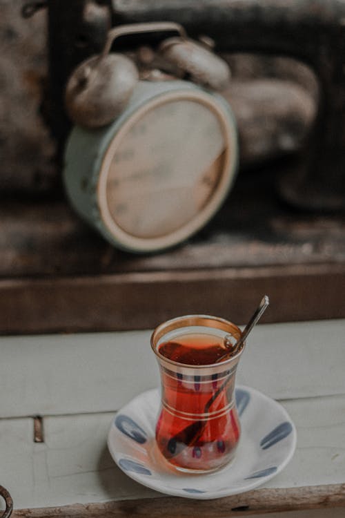 A Glass of Tea on a Saucer