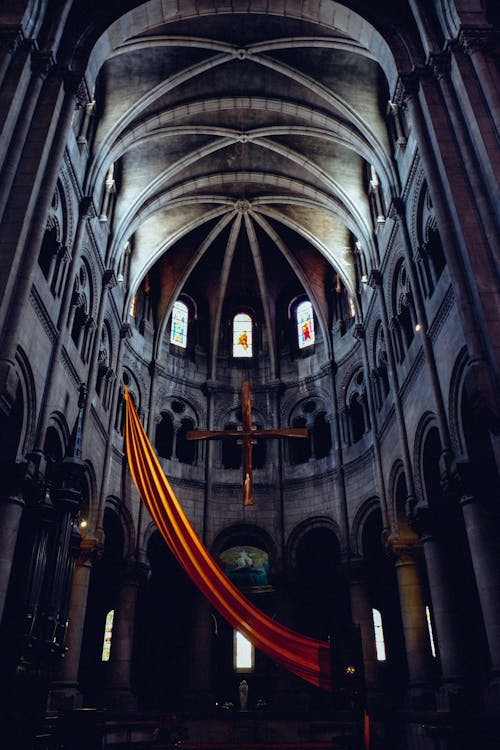 Základová fotografie zdarma na téma architektura, barevné sklo, bazilika