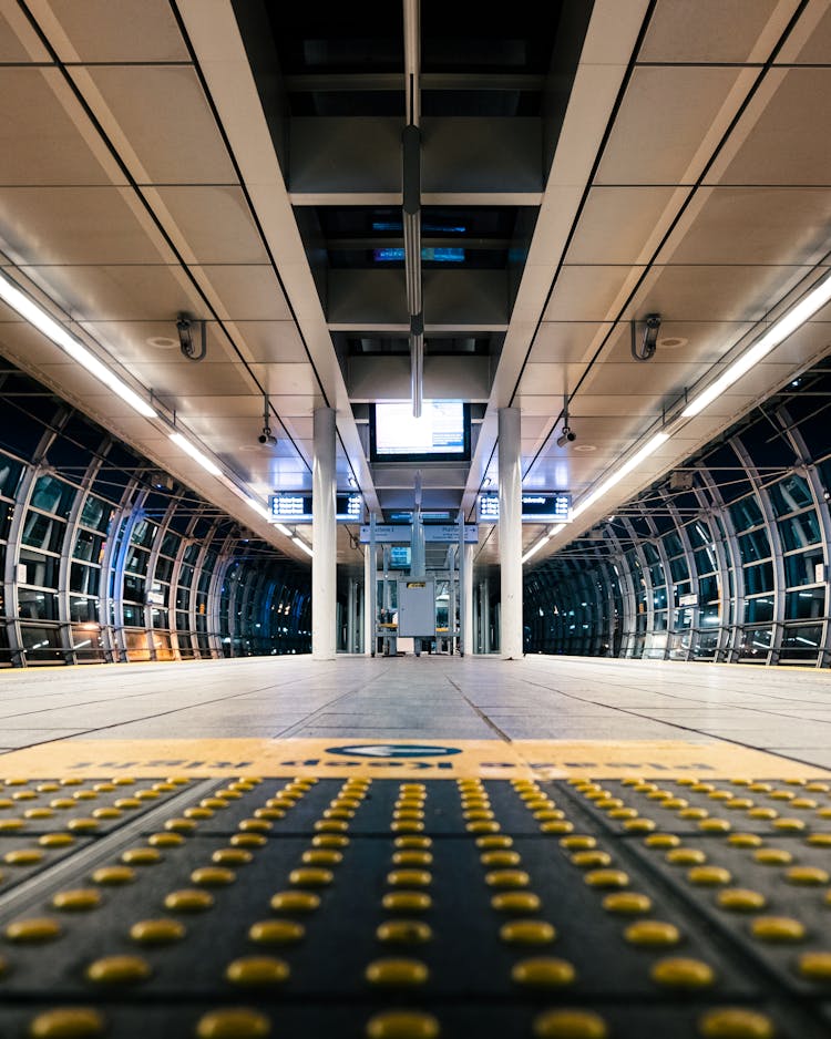 Interior Of A Subway Station