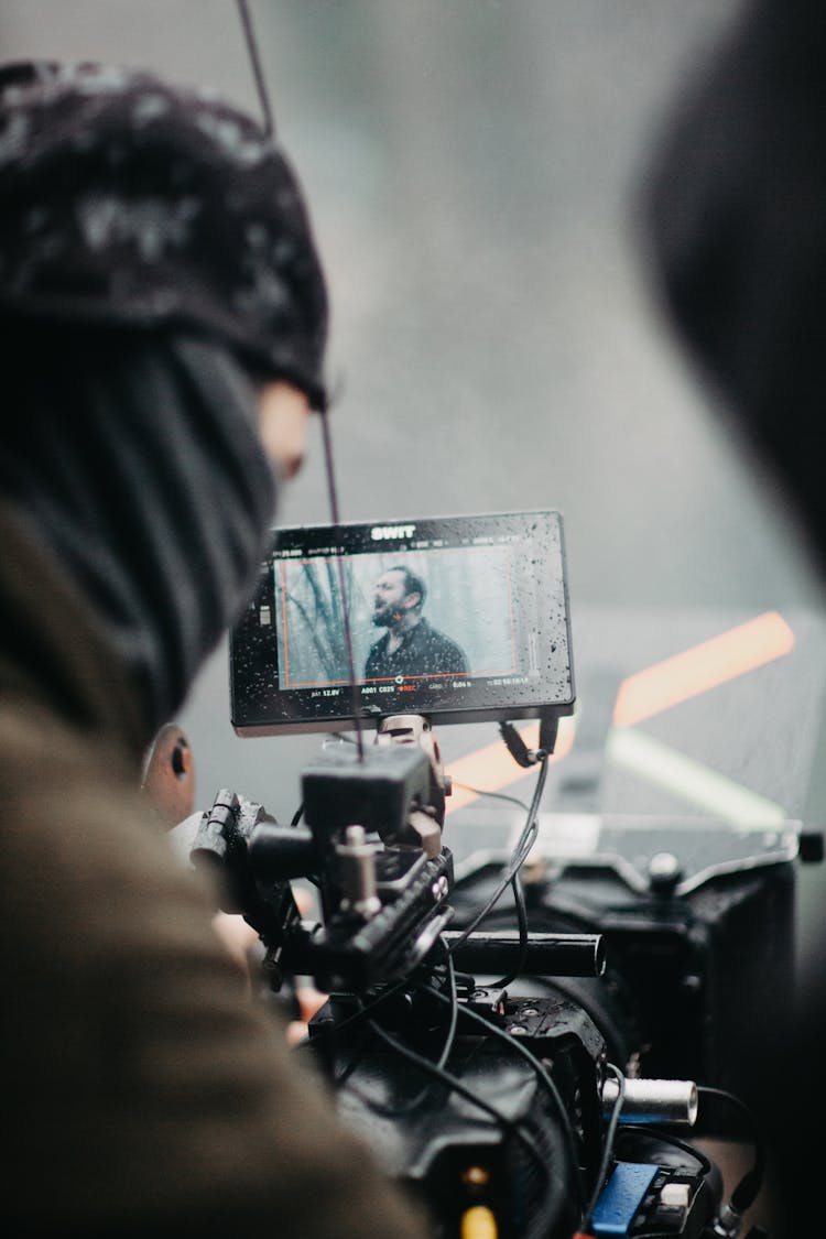 A Person Filming