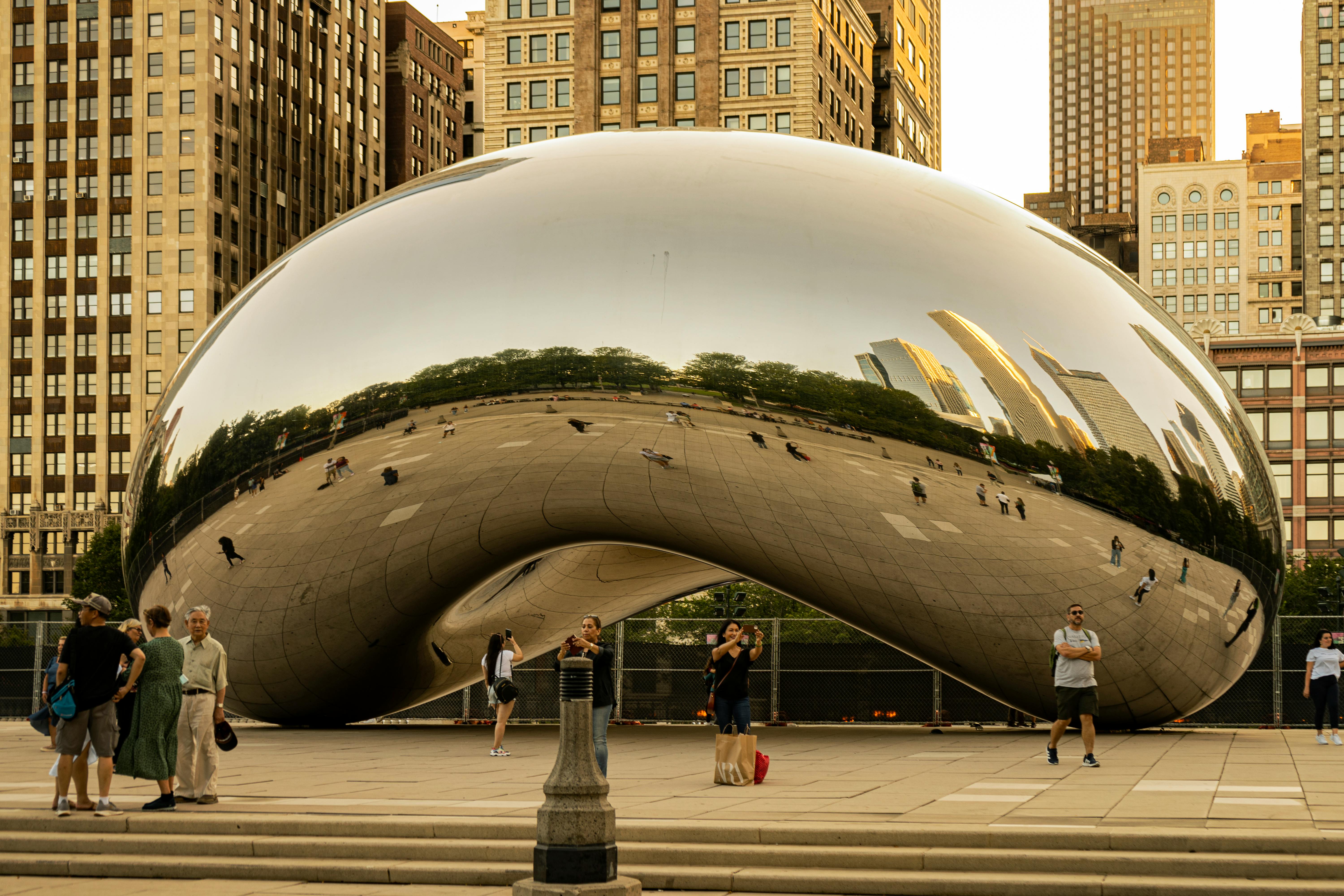 Low-Angle Photo of The Bean · Free Stock Photo