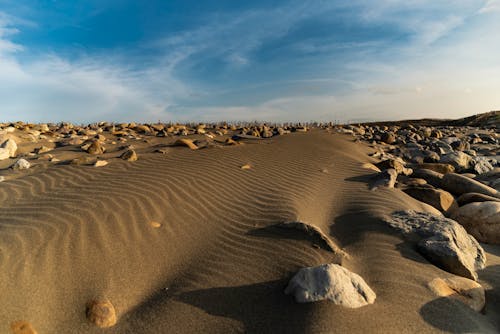 Free stock photo of rock, sand dune