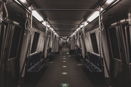 Interior of a Public Train