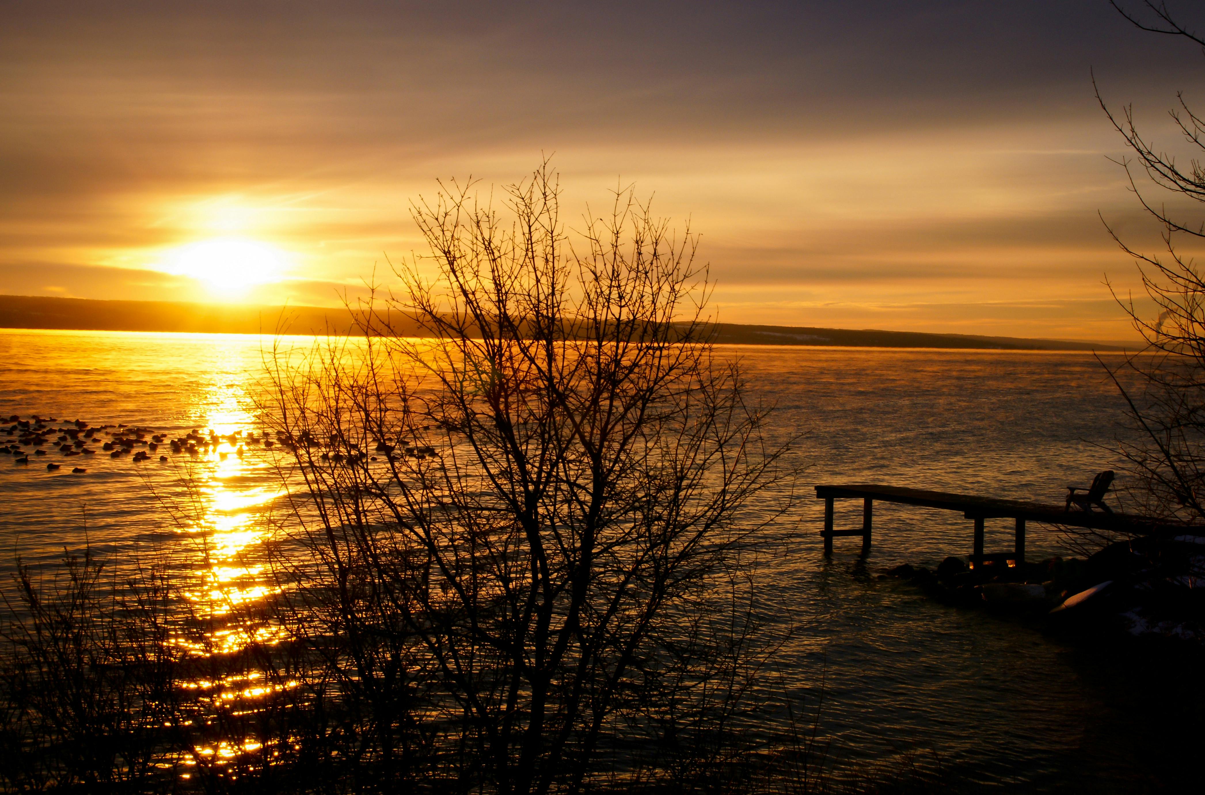 Dock during Sunset