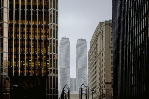 คลังภาพถ่ายฟรี ของ ตึก, ตึกสูง, ท้องฟ้า