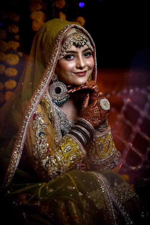 免费 传统服饰, 傳統服飾, 印度女人 的 免费素材图片 素材图片