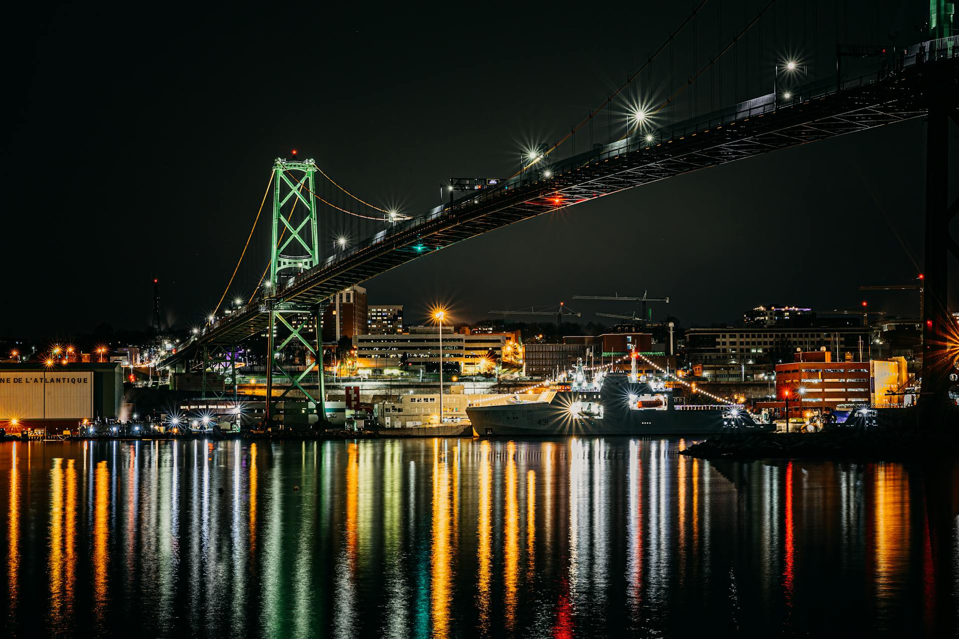 Benjamin Franklin Bridge at Night