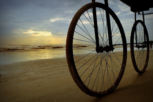 Gratis Immagine gratuita di bicicletta, guidare in spiaggia, parcheggio biciclette Foto a disposizione