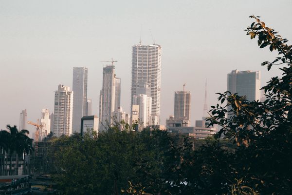 Gurugram city skyline luxury real estate