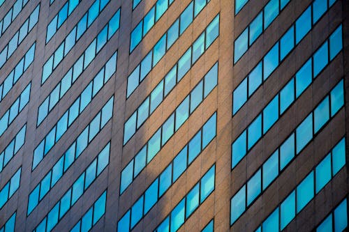 Low-Angle Shot of a High Rise Building