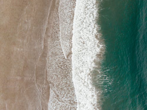 Aerial Photography of a Beach