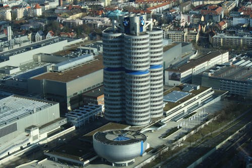 Gratis lagerfoto af arkitektur, bmw hovedkvarter, bydelens bydele