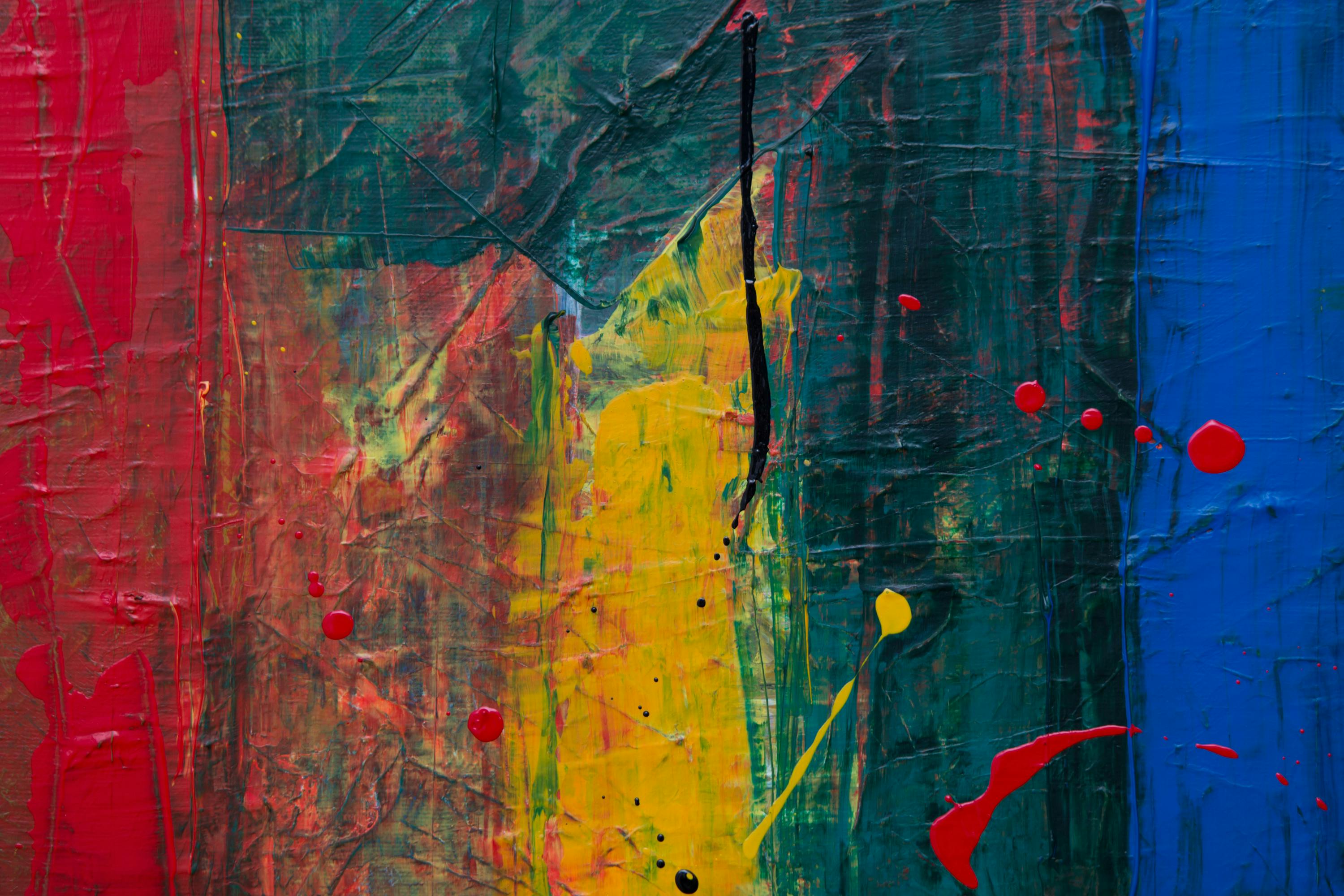 Free stock photo of abstract expressionism, abstract painting, acrylic