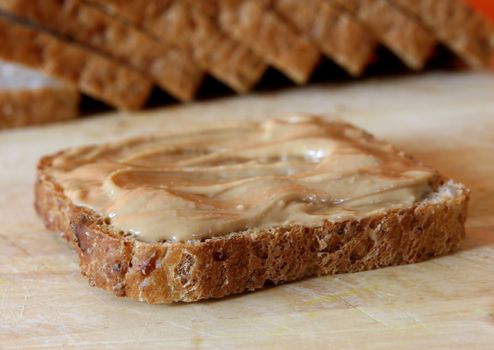 Almond Butter Sandwich, On White Bread