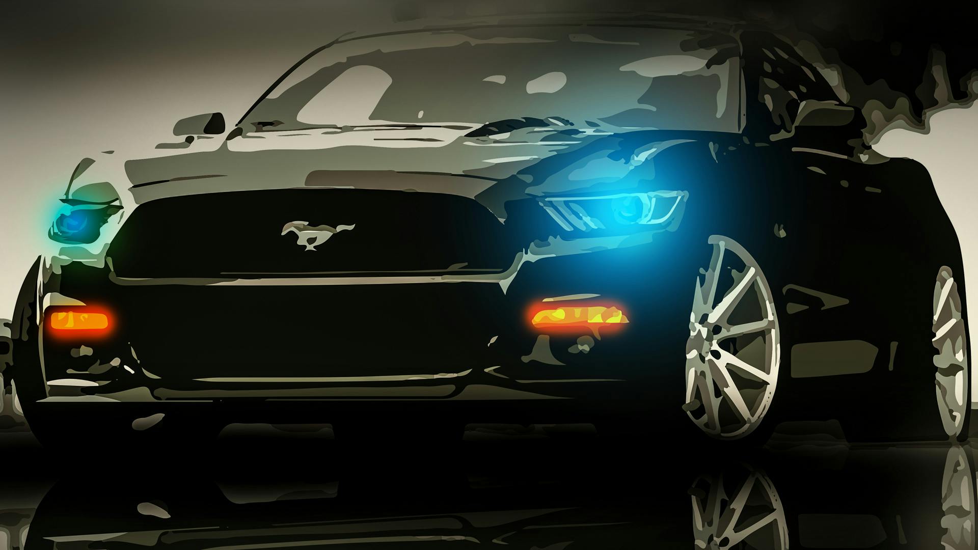 Gambar Wallpaper Mobil Mustang