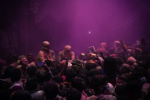 Foto profissional grátis de amontoado, comício, congresso