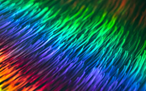 Rainbow Colored Fabric