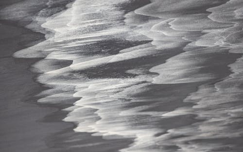 모래, 모양, 블랙 앤 화이트의 무료 스톡 사진