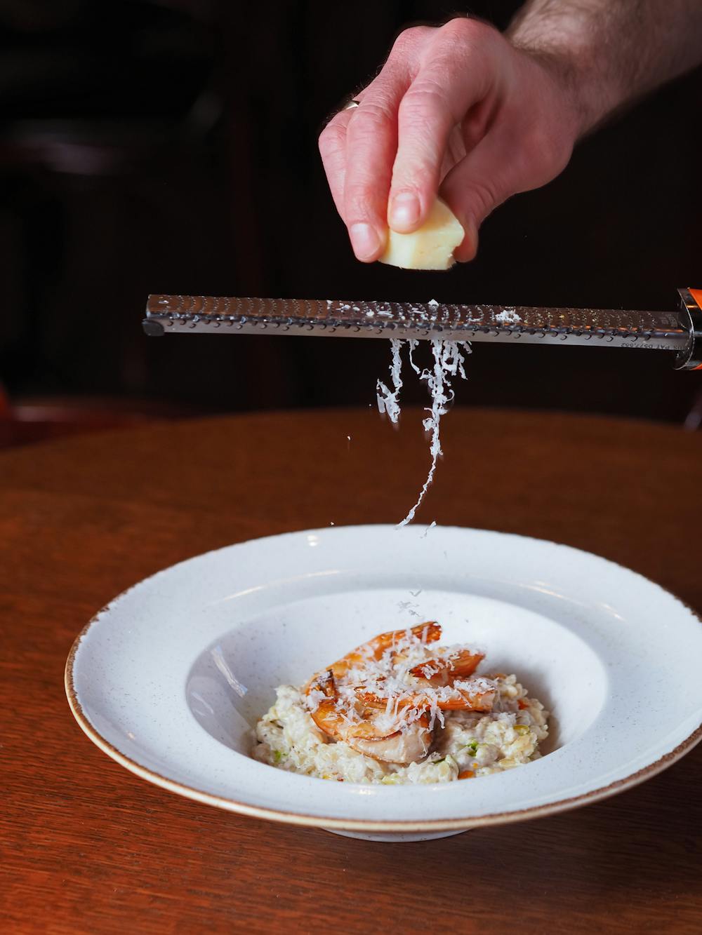 Shrimp and Butternut Squash Risotto