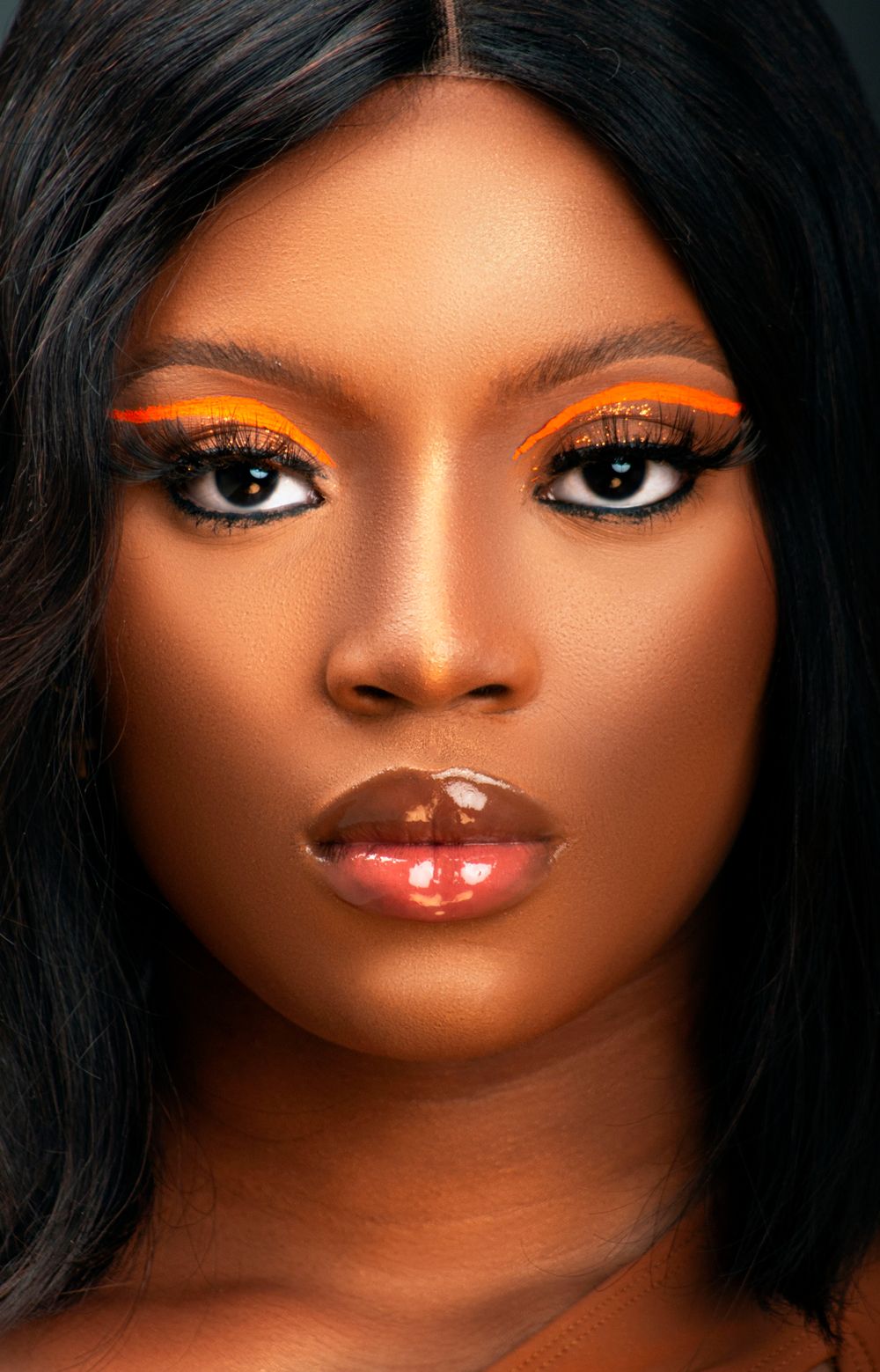 Beauty editorial portrait