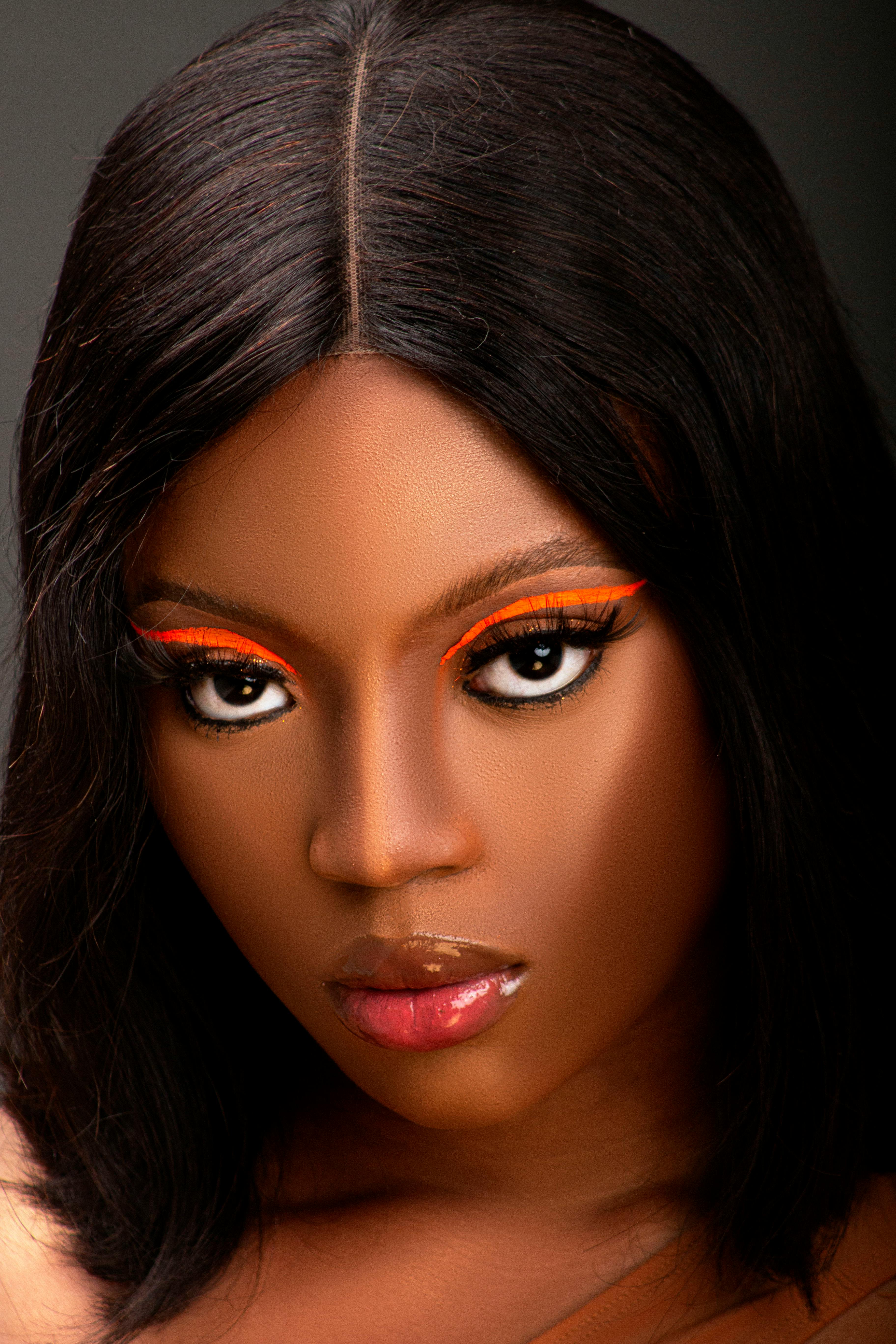 Close Up Shot of Lips with Lip Gloss · Free Stock Photo