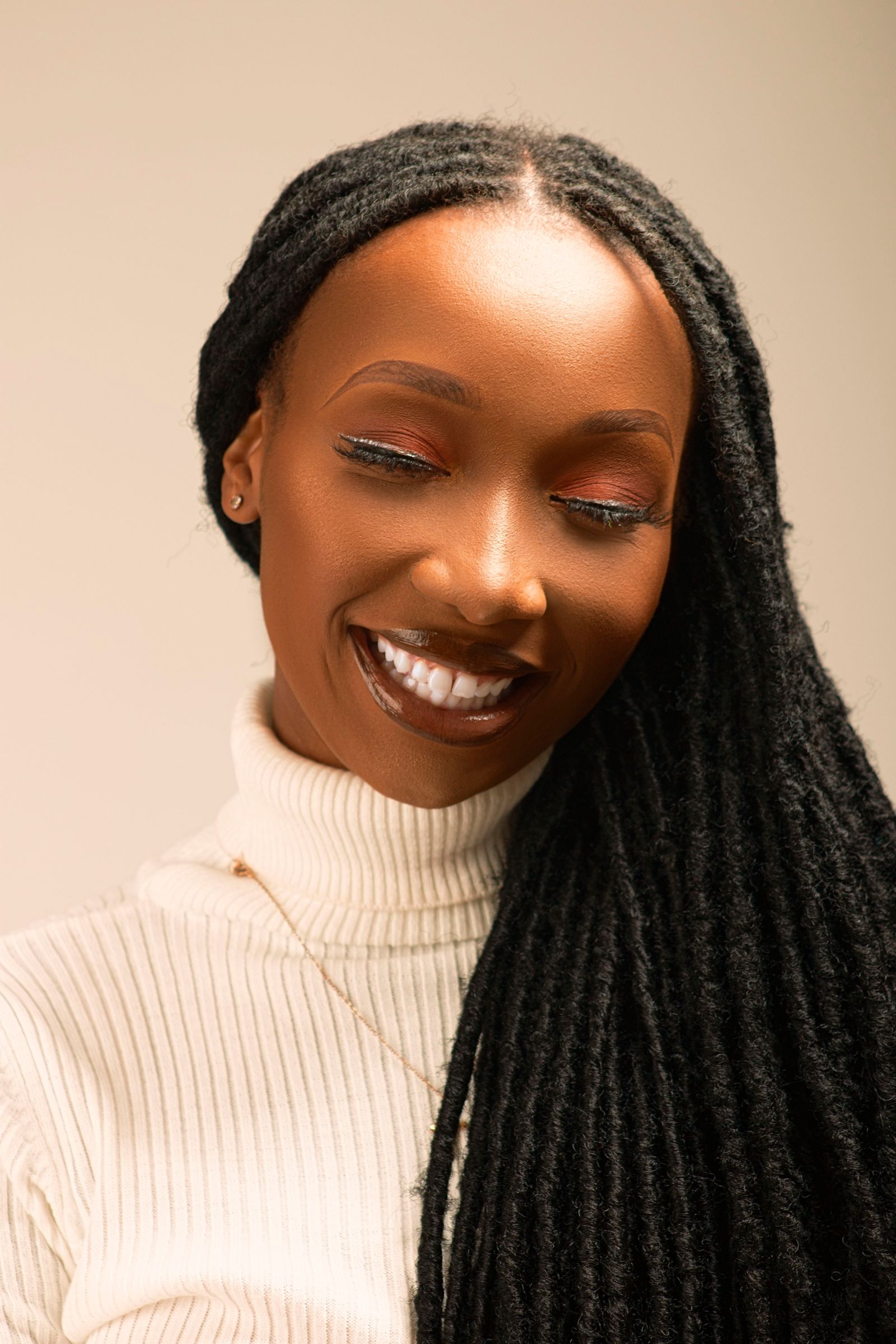 Long twist protective hairstyle for Tarndrea's Hair Salon