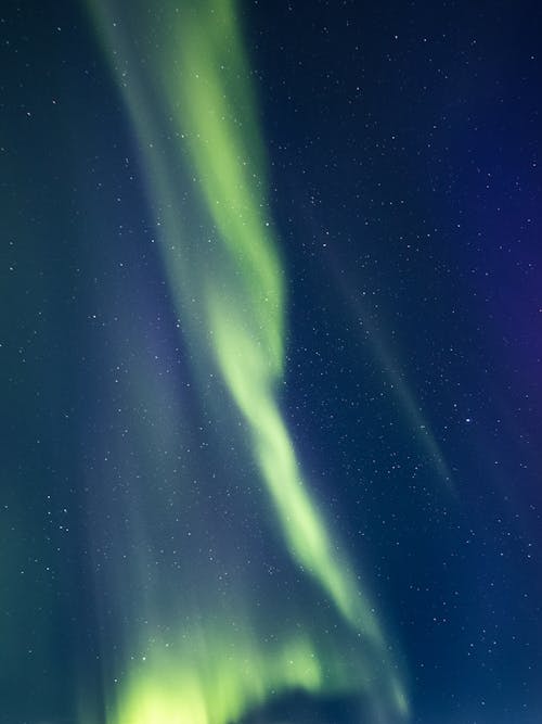 Aurora Borealis and Stars