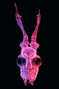 Wunderschönes Abstrakt & Tier – Abstrakte 3D Kunst