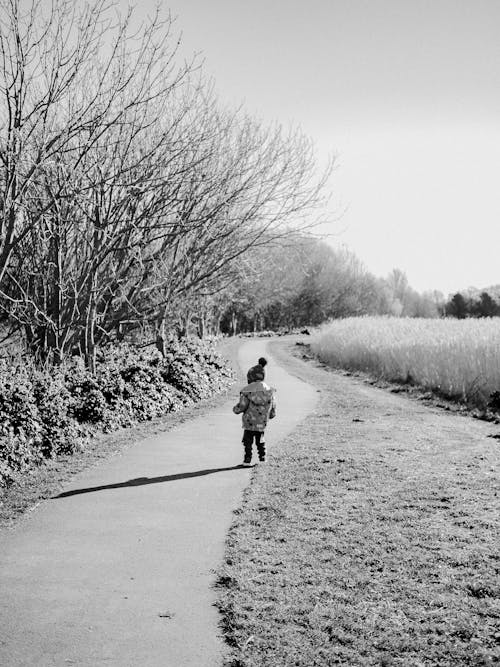 Child on Path