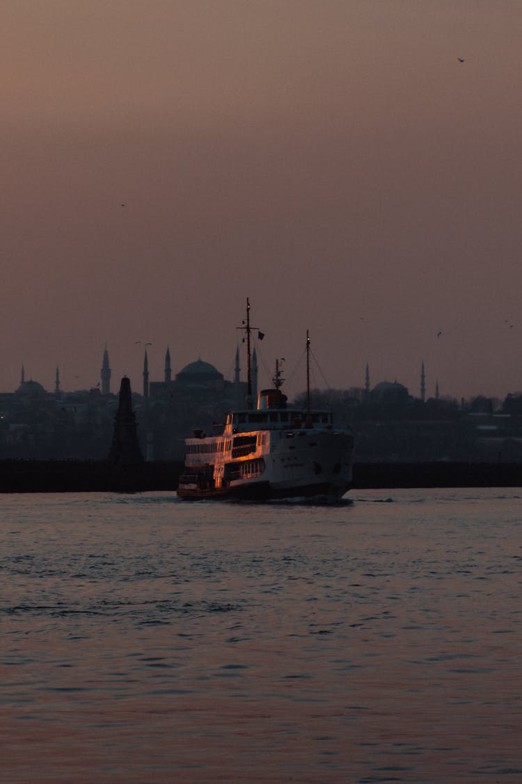 Ship On The Ocean