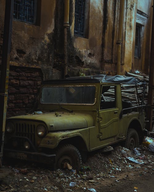 Abandoned Old Jeep