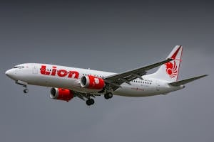 A White and Red Aeroplane