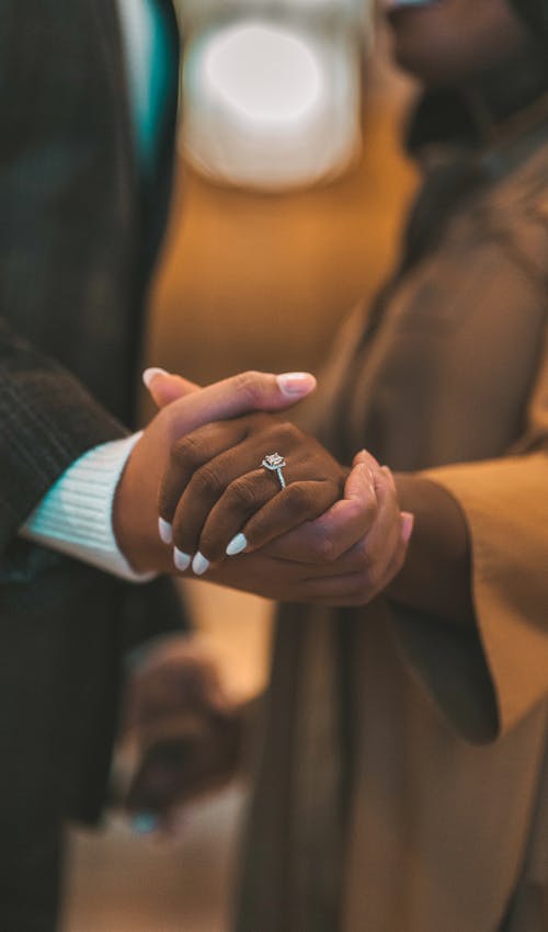 A Couple Holding Hands