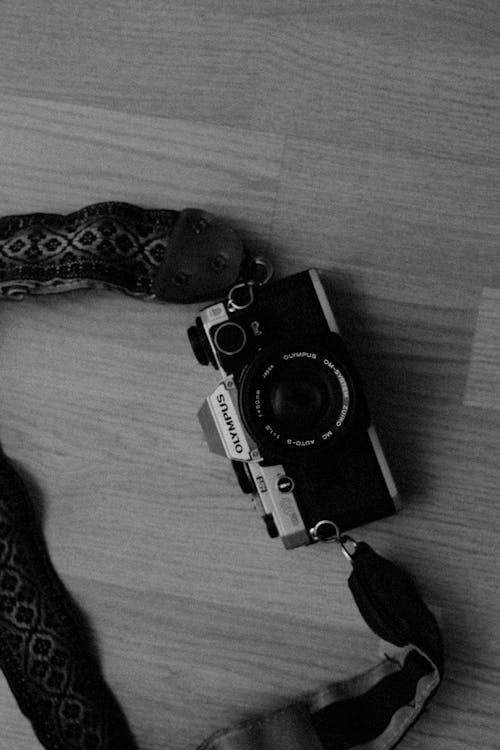 De franc Foto d'estoc gratuïta de analògic, blanc i negre, càmera negra Foto d'estoc