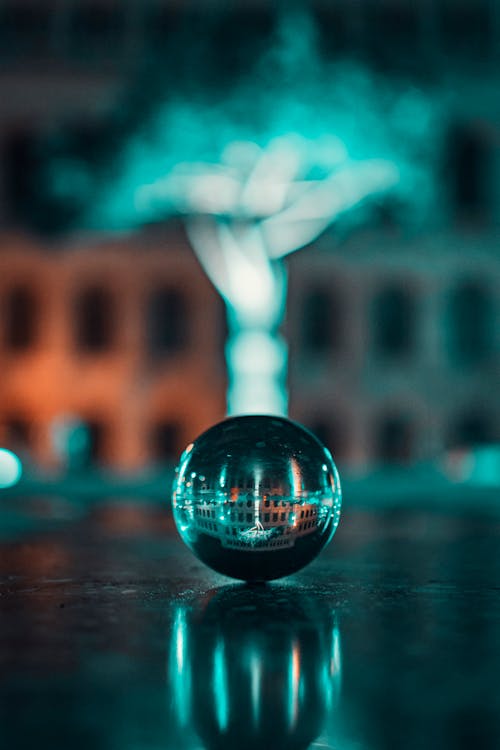 Foto d'estoc gratuïta de bola de vide, bola de vidre, concentrar-se
