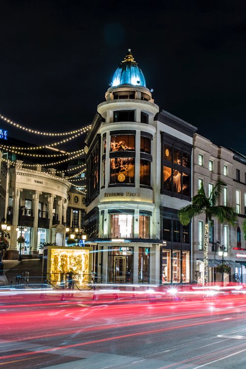 Time Lapse Photo of Street