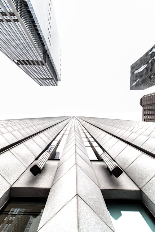 Worm's Eye View Of Building