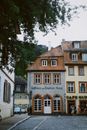 Exterior Design of Traditional Building in the City