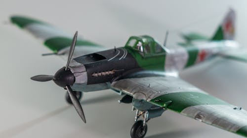 Close-up of a Toy Airplane
