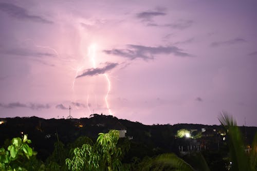 Free stock photo of lightning strike