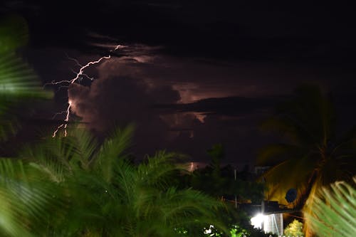 Free stock photo of lightning strike