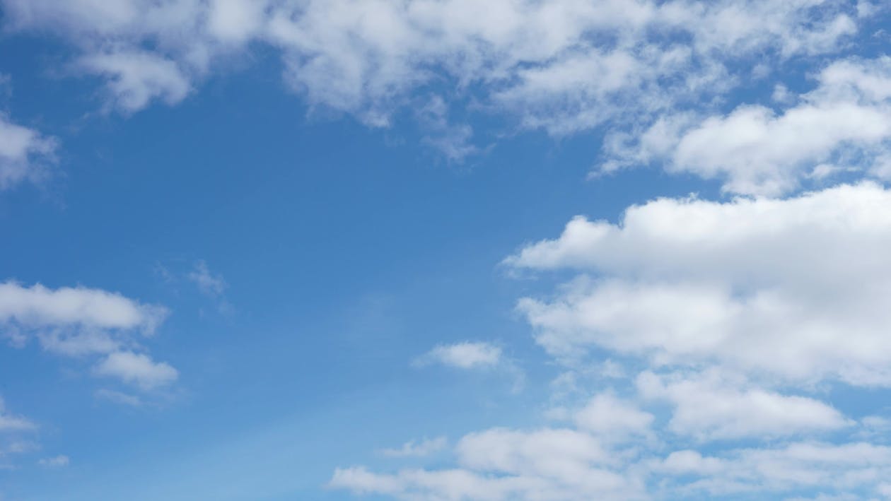 A Blue Sky and Clouds