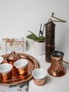 Bronze Coffee Set