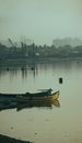 Two Black and White Boat on Water
