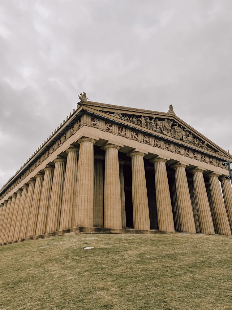 Clouds Over Museum Building