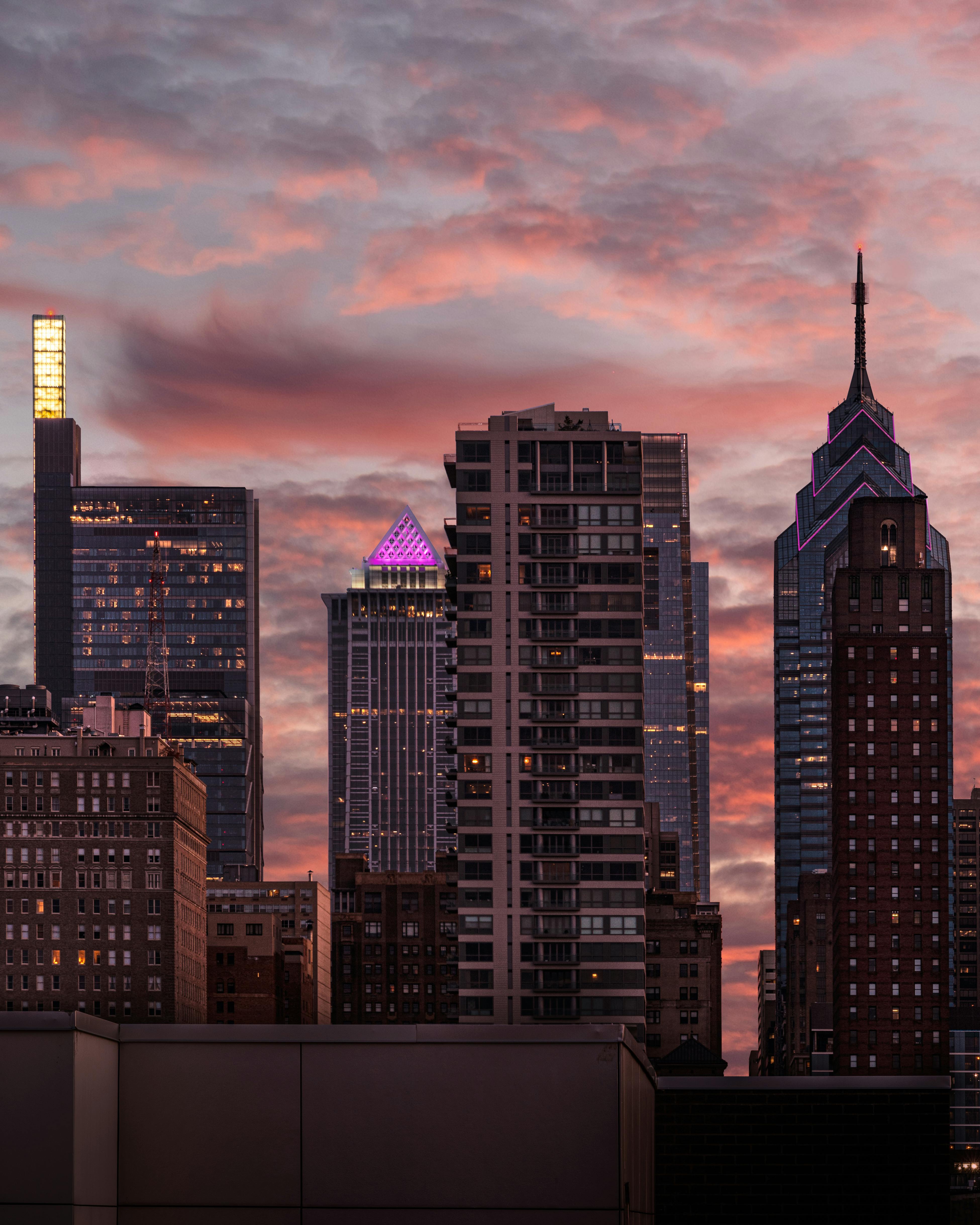 Philly History, building, city, philadelphia, sign, skyscraper, sun, sunny,  tall, HD phone wallpaper | Peakpx