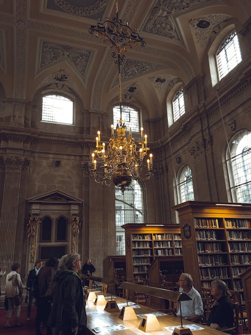 Free stock photo of bookcase, britain, campus