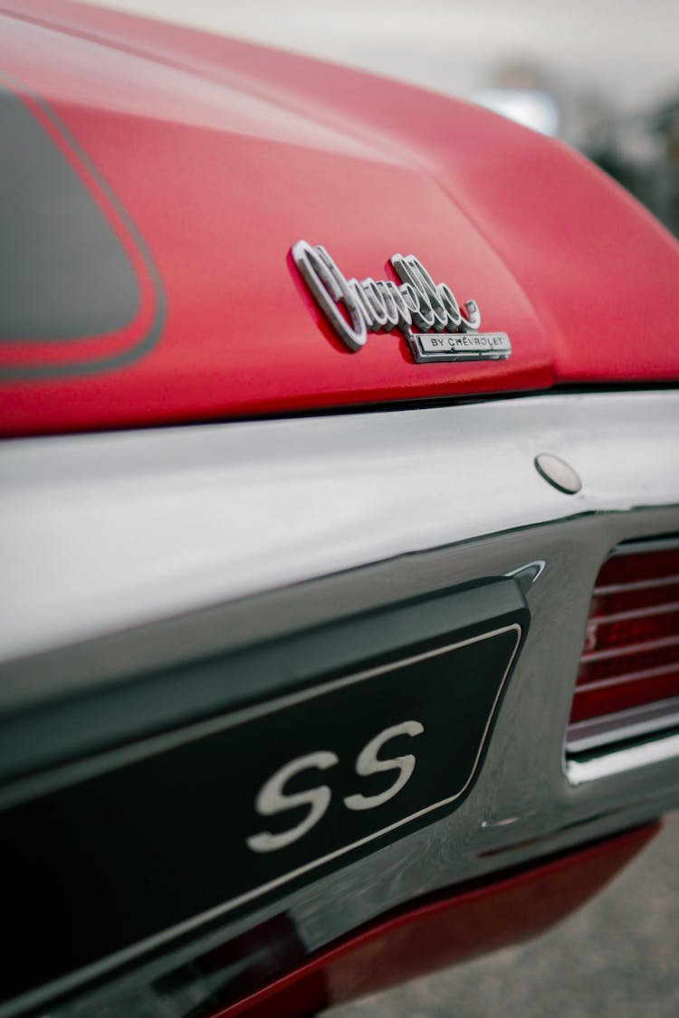 A Close-Up Shot Of A Chevrolet Chevelle