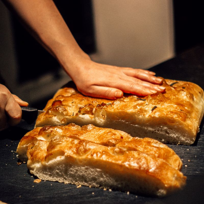 Sourdough Charred Brassica and Tahini Sheet Pan