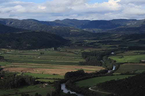 农田, 山, 景觀 的 免费素材图片